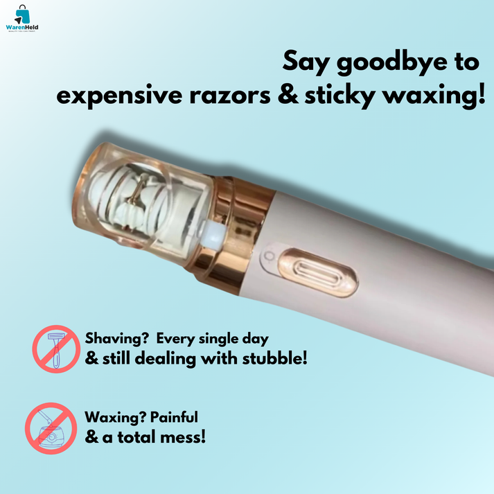 No more expensive razors or waxing