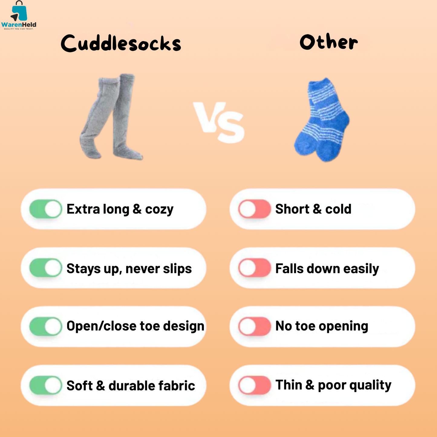 CuddleSocks™ - The Original